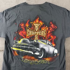 Vintage West Coast Choppers 'Jesse Who' T-Shirt Mens Large Long Beach Y2K